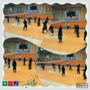 مسابقه والیبال - دبیرستان سلام فرمانیه (۴)