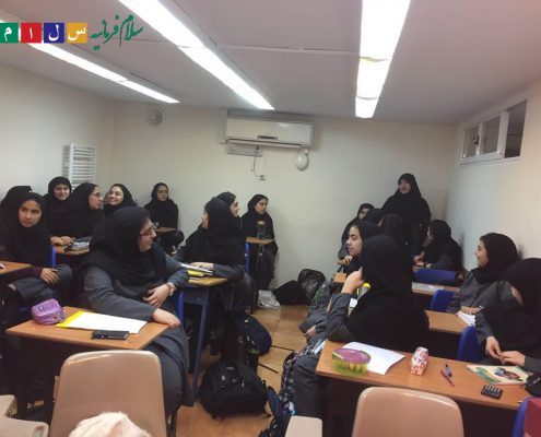انتخابات شورای دانش آموزی - دبیرستان سلام فرمانیه