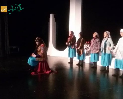 مسابقه اسوه حسنه - دبیرستان سلام فرمانیه